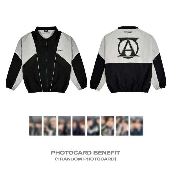 (PREORDER) ATEEZ - TOWARDS THE LIGHT : WILL TO POWER WORLD TOUR POP-UP STORE IN EUROPE OFFICIAL MD - WINDBREAKER JACKET