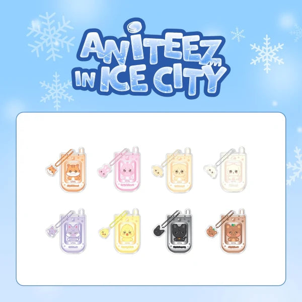 ATEEZ X ANITEEZ IN ICE CITY - OFFICIAL MD - PHONE KEYRING