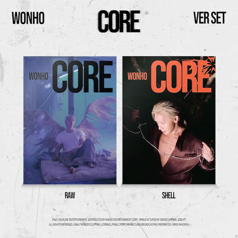 PREORDER) WONHO - EP ALBUM - CORE — Oh Seoul Happy