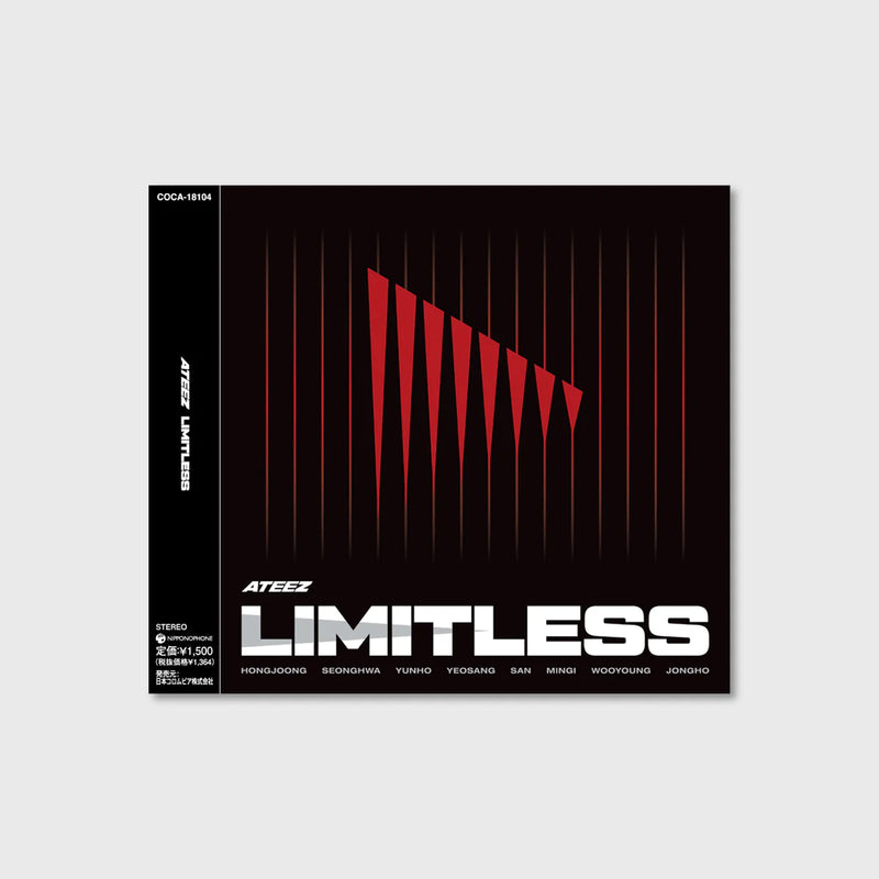 ATEEZ - JAPAN - 2ND SINGLE - LIMITLESS (REGULAR, TYPE A, TYPE B VER.)