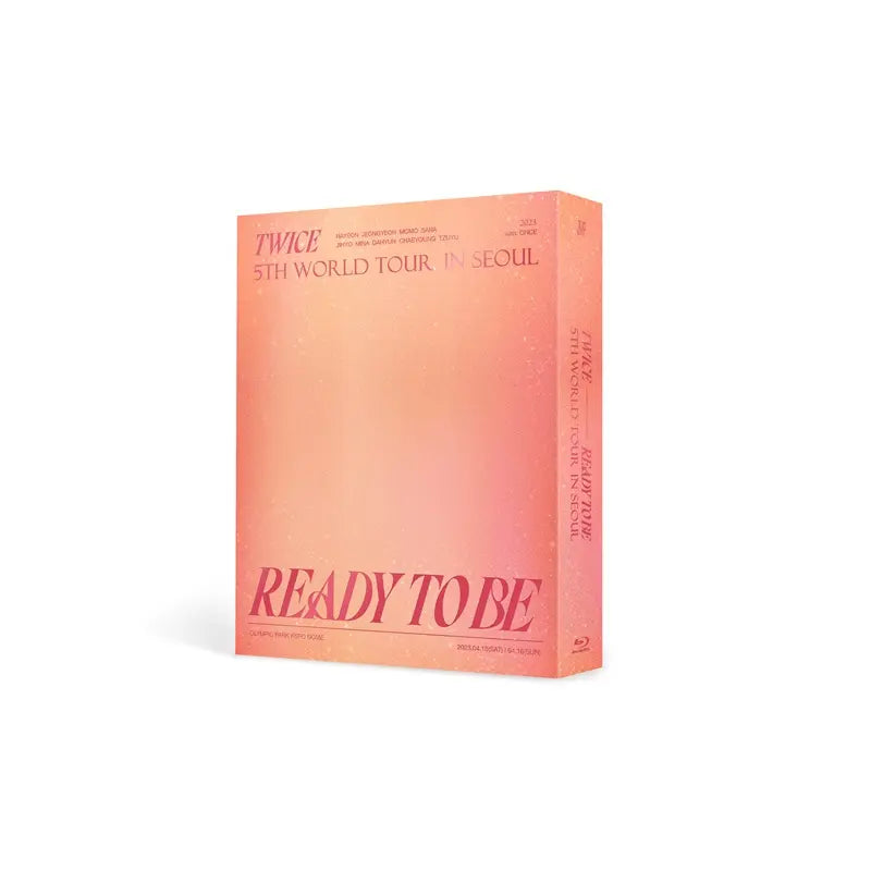 TWICE - 5TH WORLD TOUR - READY TO BE IN SEOUL (BLU-RAY)