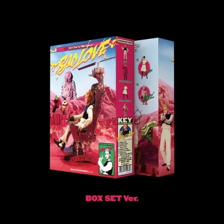 KEY - SHINee - 1ST MINI ALBUM - BAD LOVE (BOX SET VER.)