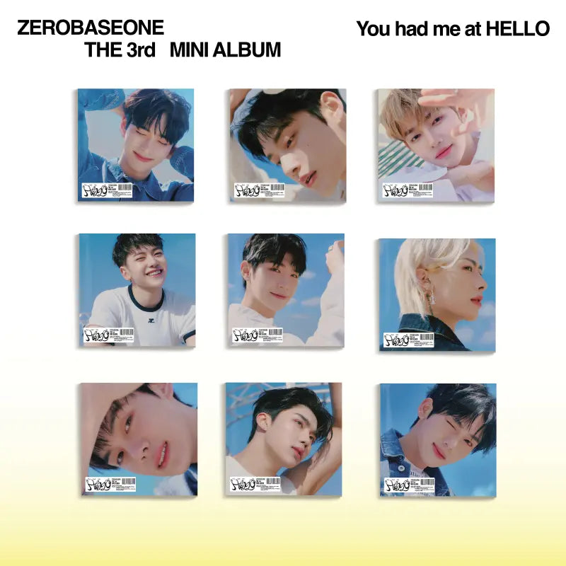 ZEROBASEONE - 3RD MINI ALBUM - YOU HAD ME AT HELLO (DIGIPACK VER.)