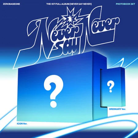 ZEROBASEONE - THE 1ST FULL ALBUM - NEVER SAY NEVER (PHOTOBOOK VER.)