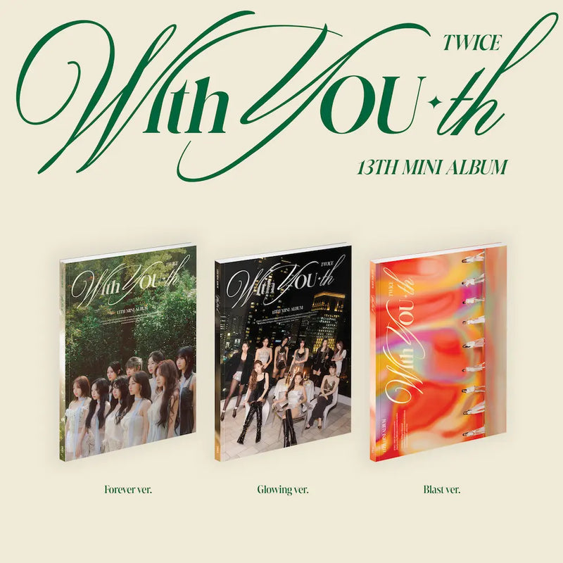 TWICE - 13TH MINI ALBUM - WITH YOU-TH