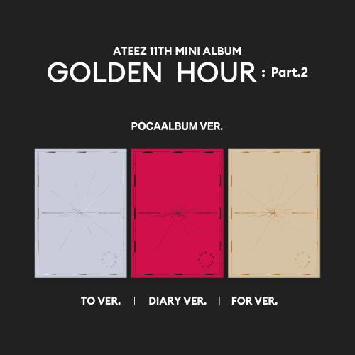 ATEEZ - 11TH MINI ALBUM - GOLDEN HOUR : PART. 2 (POCA VER.)