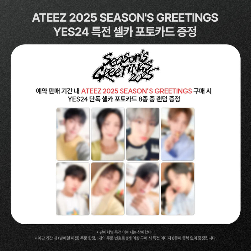 ATEEZ - 2025 SEASON'S GREETINGS - ROCK WILL NEVER DIE