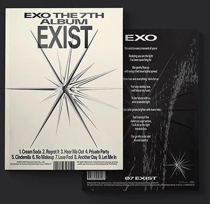 EXO - 7TH ALBUM - EXIST (PHOTOBOOK VER.) — Oh Seoul Happy
