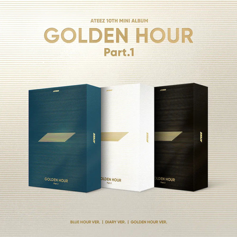 ATEEZ - 10TH MINI ALBUM - GOLDEN HOUR : PART. 1