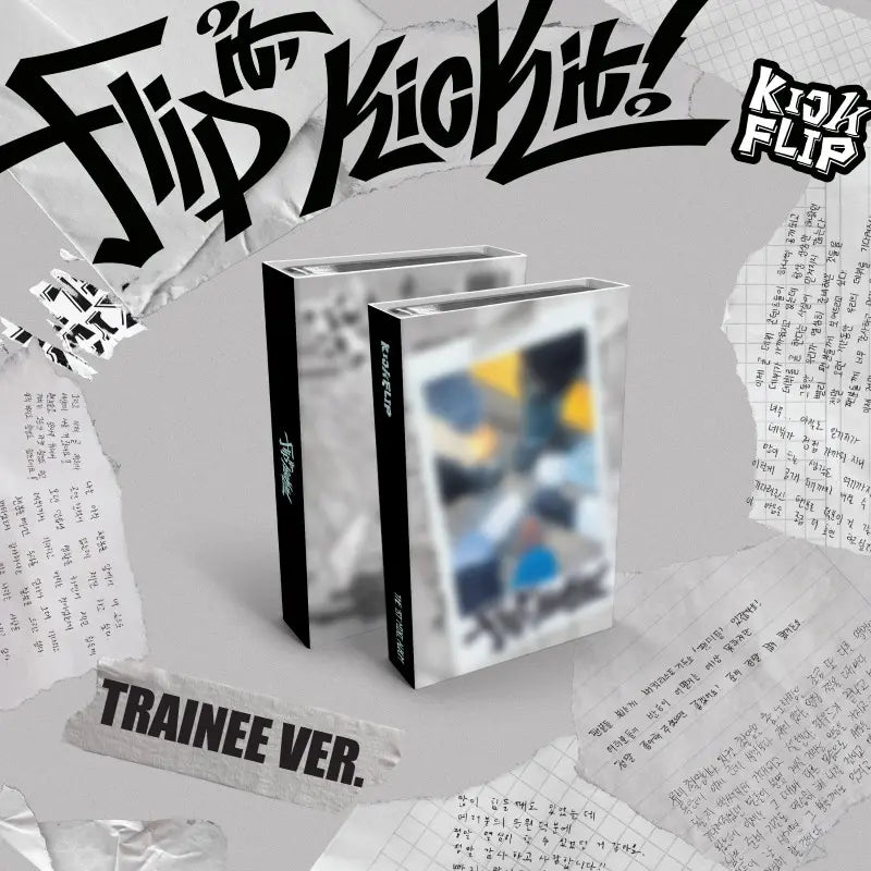 KICKFLIP - 1ST  MINI ALBUM - FLIP IT, KICK IT! (TRAINEE VER.)