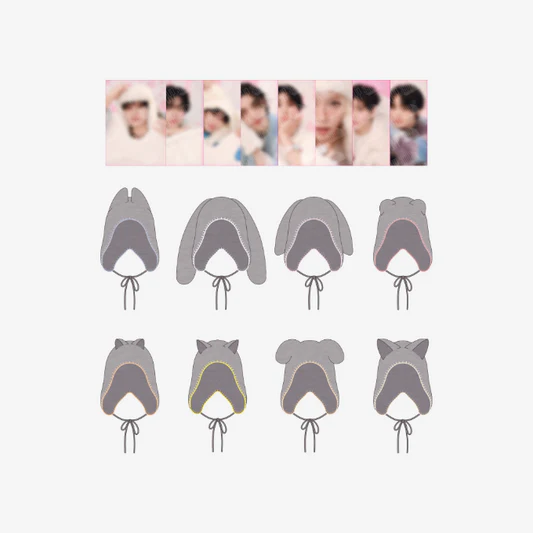 STRAY KIDS - SKZ 5'CLOCK 5TH FAN MEETING OFFICAL MD BEANIE