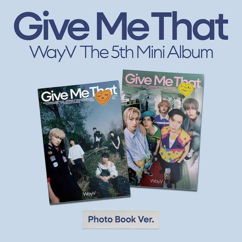 (Deal) WAYV - 5TH MINI ALBUM - GIVE ME THAT (PHOTOBOOK VER.)
