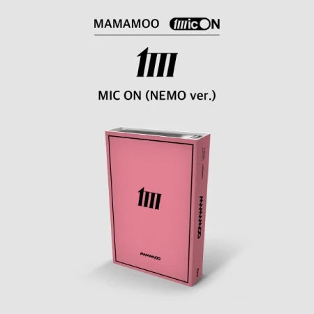 MAMAMOO - 12TH ALBUM - MIC ON (NEMO VER.)
