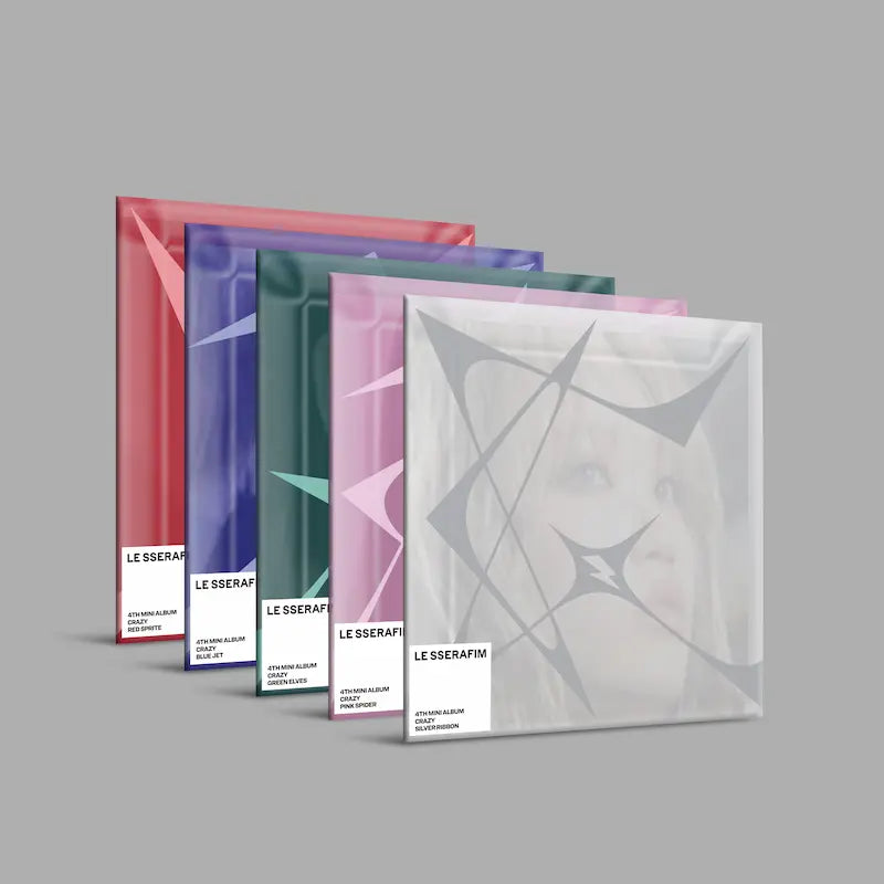 LE SSERAFIM - 4TH MINI ALBUM - CRAZY (COMPACT VER.)