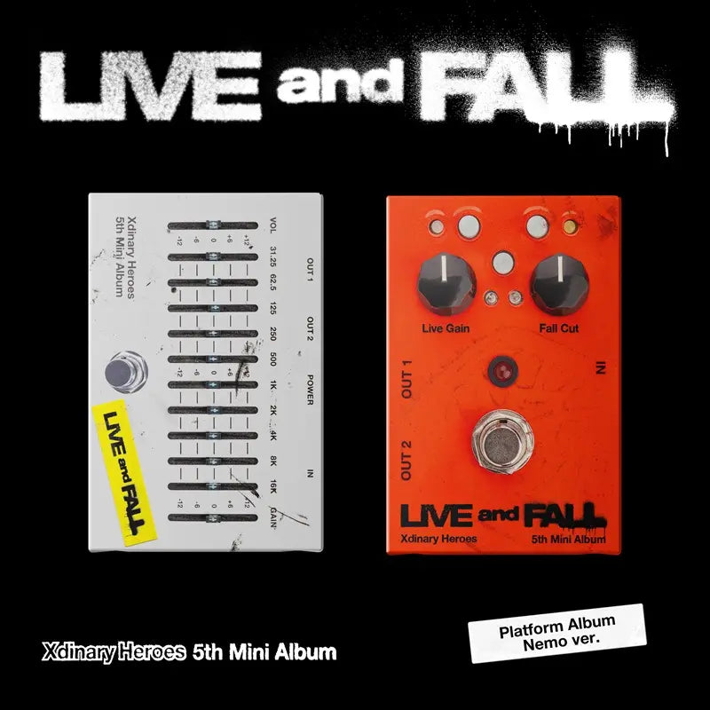 XDINARY HEROES - 5TH MINI ALBUM - LIVE AND FALL (PLATFORM_NEMO VER.)