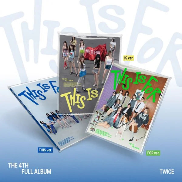 TWICE 4th Album - THIS IS FOR (PHOTOBOOK VER.)