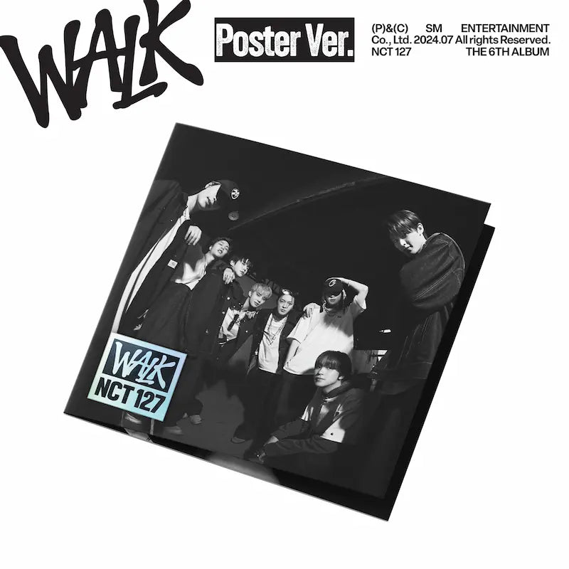 NCT 127 - 6TH ALBUM - WALK (POSTER VER.)