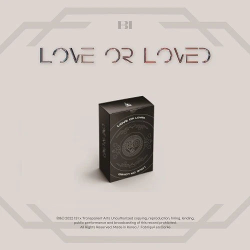 (DEAL) B.I - ALBUM - LOVE OR LOVED PART.1