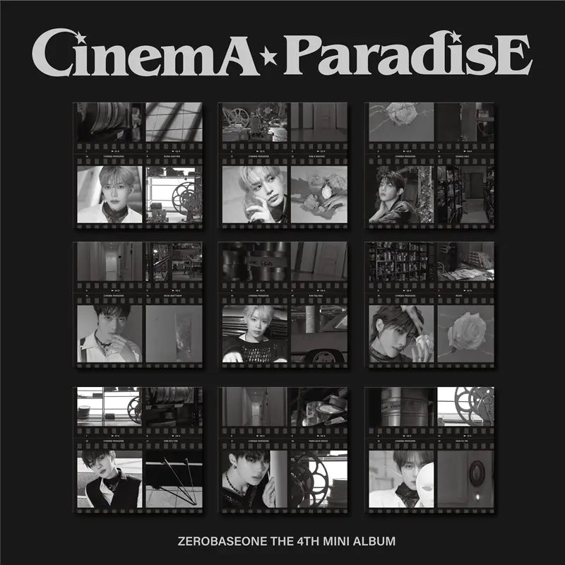 ZEROBASEONE - 4TH MINI ALBUM - CINEMA PARADISE (DIGIPACK VER.)