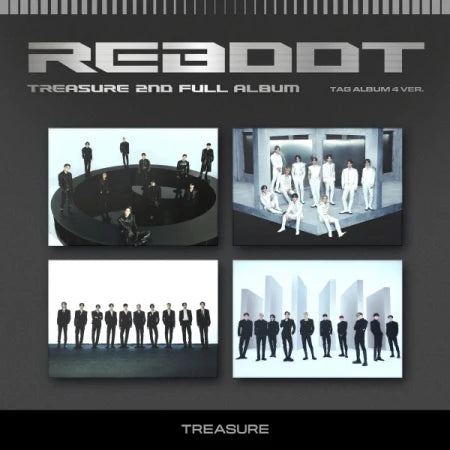 TREASURE - 2ND FULL ALBUM - REBOOT (YG TAG VER.)