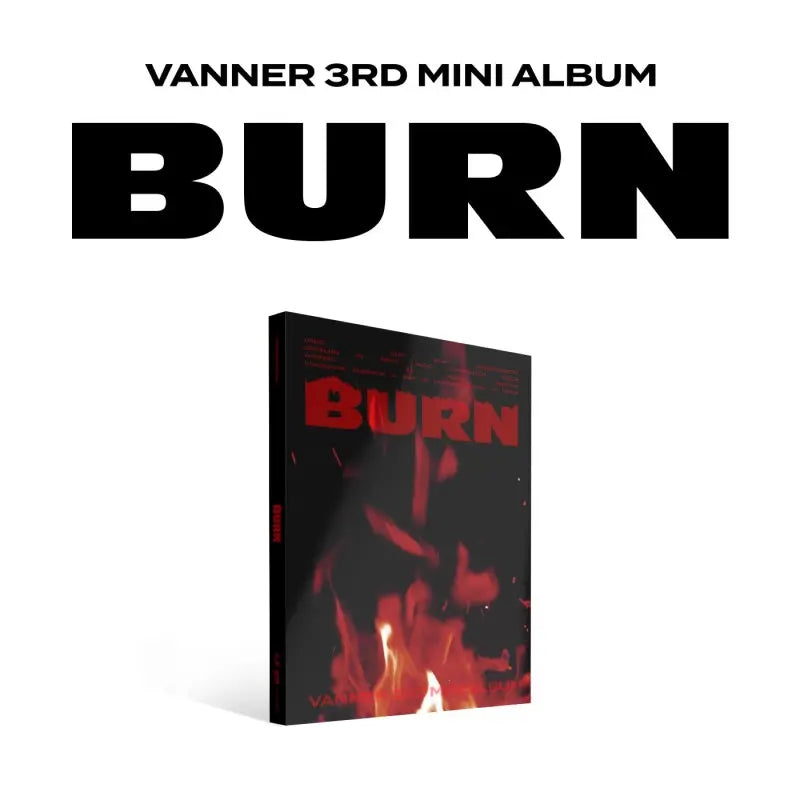 VANNER - 3RD MINI ALBUM - BURN (OHSEOULHAPPY EXCLUSIVE)