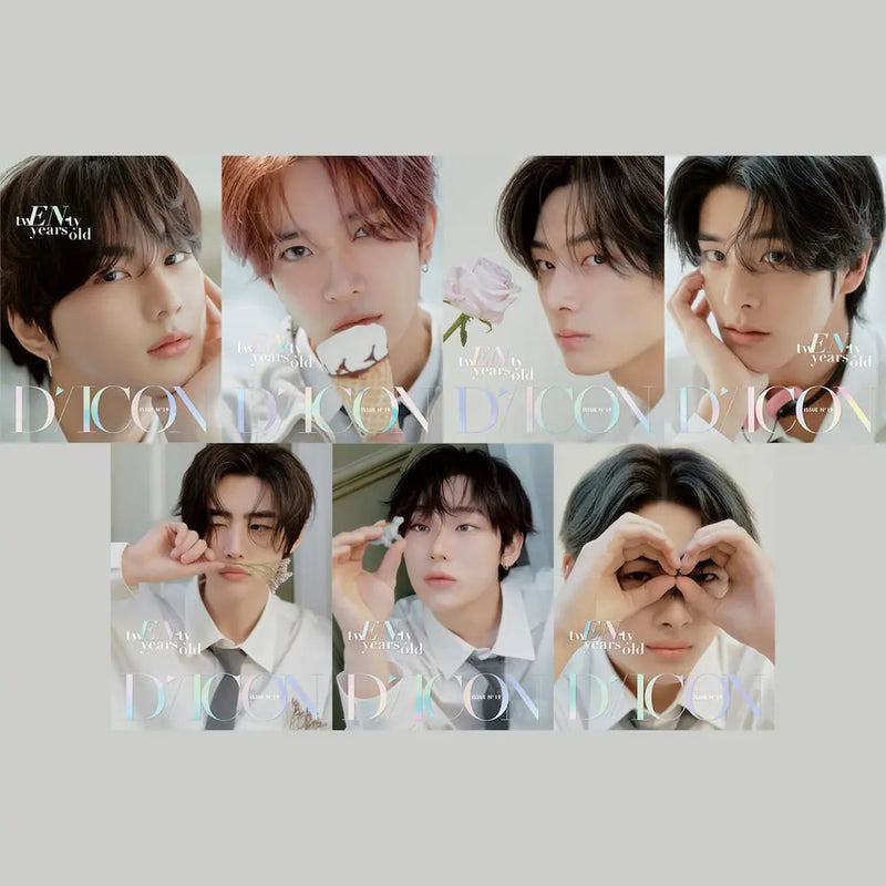 (DEAL) D-ICON ISSUE N°19 ENHYPEN TW(EN-)TY YEARS OLD (SOLO VER.)