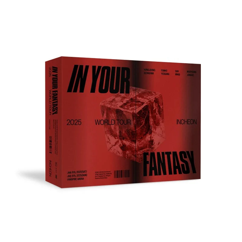 ATEEZ 2025 WORLD TOUR IN YOUR FANTASY IN INCHEON (DVD)