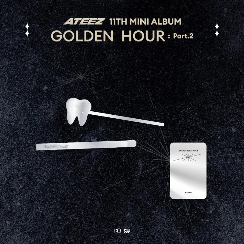 ATEEZ - GOLDEN HOUR : PART.2 POP UP OFFICIAL MD - HAIRPIN SET