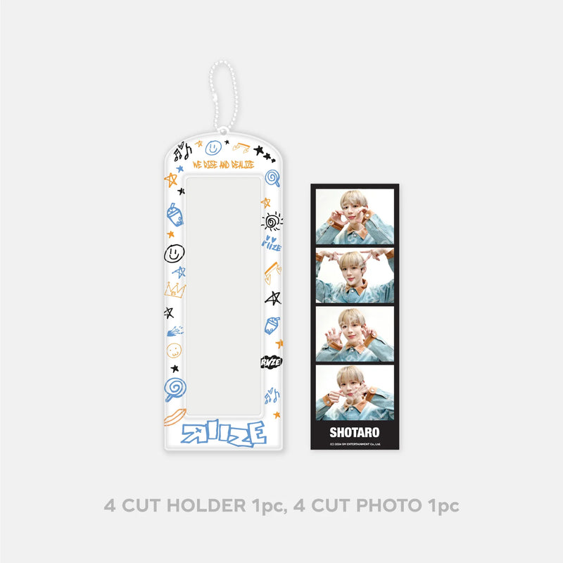RIIZE - 2024 RIIZE 'RIIZE UP' POP-UP MD - PHOTO HOLDER + 4 CUT PHOTO SET
