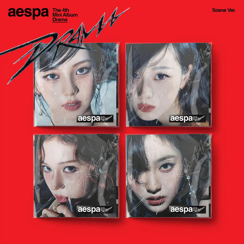 AESPA - 4TH MINI ALBUM - DRAMA (SCENE VER.)