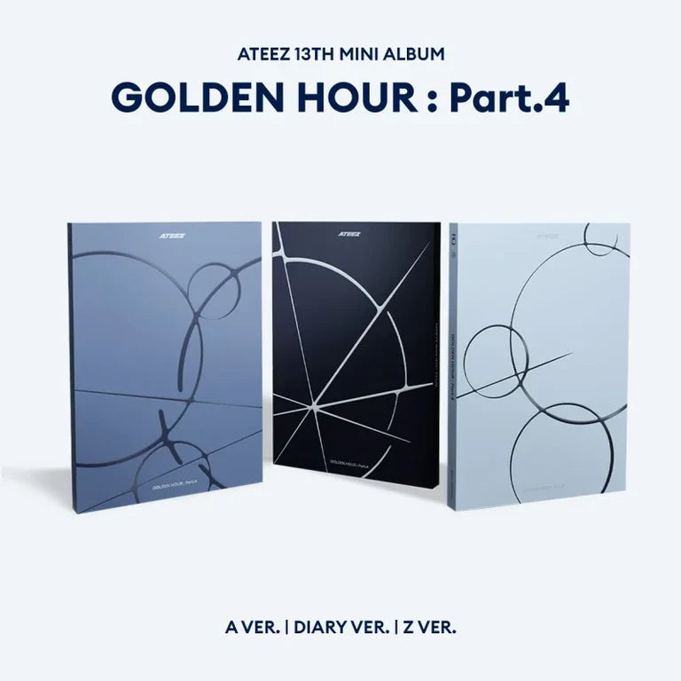 (PREORDER) ATEEZ - 13TH MINI ALBUM - GOLDEN HOUR : PART. 4
