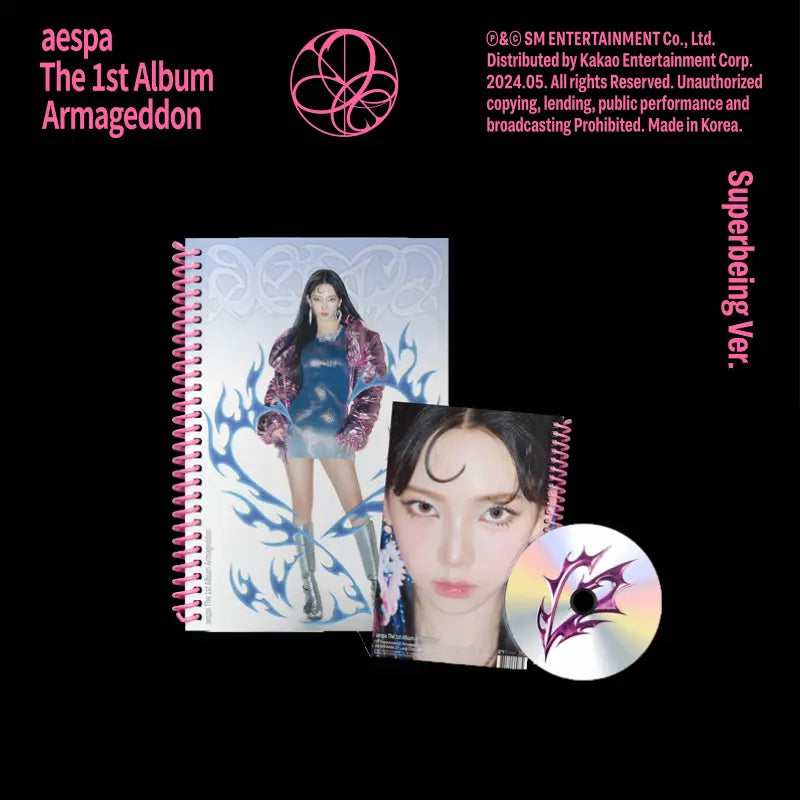 AESPA - 1ST FULL ALBUM - ARMAGEDDON (SUPERBEING VER.)