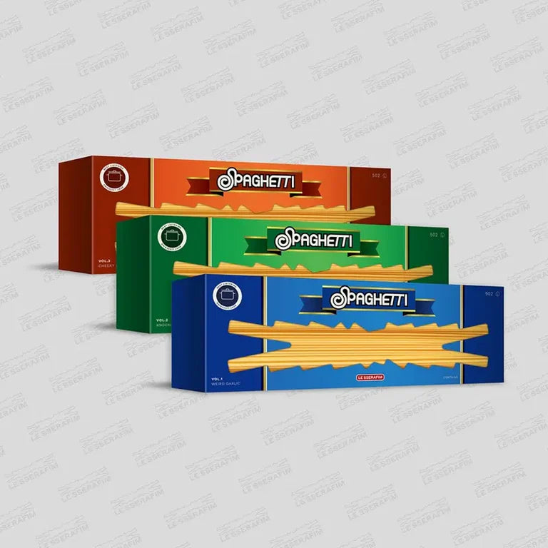 LE SSERAFIM - 1ST SINGLE ALBUM 'SPAGHETTI'