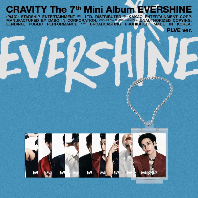 CRAVITY - 7TH MINI ALBUM - EVERSHINE (PLVE VER.)