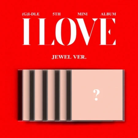 (G)I-DLE - 5TH MINI ALBUM - I LOVE (JEWEL CASE VER.)