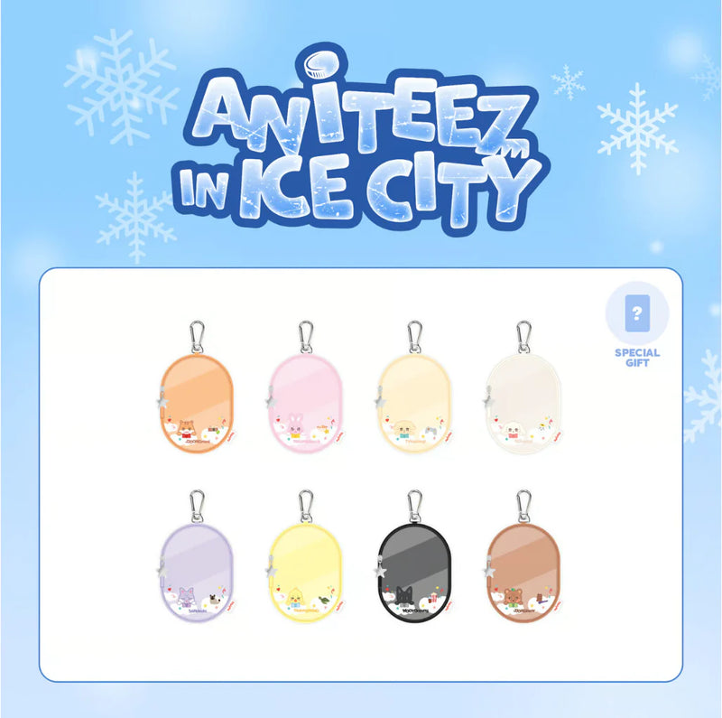 ATEEZ X ANITEEZ IN ICE CITY - OFFICIAL MD - HOCKEY CLUB PVC POUCH KR VER.