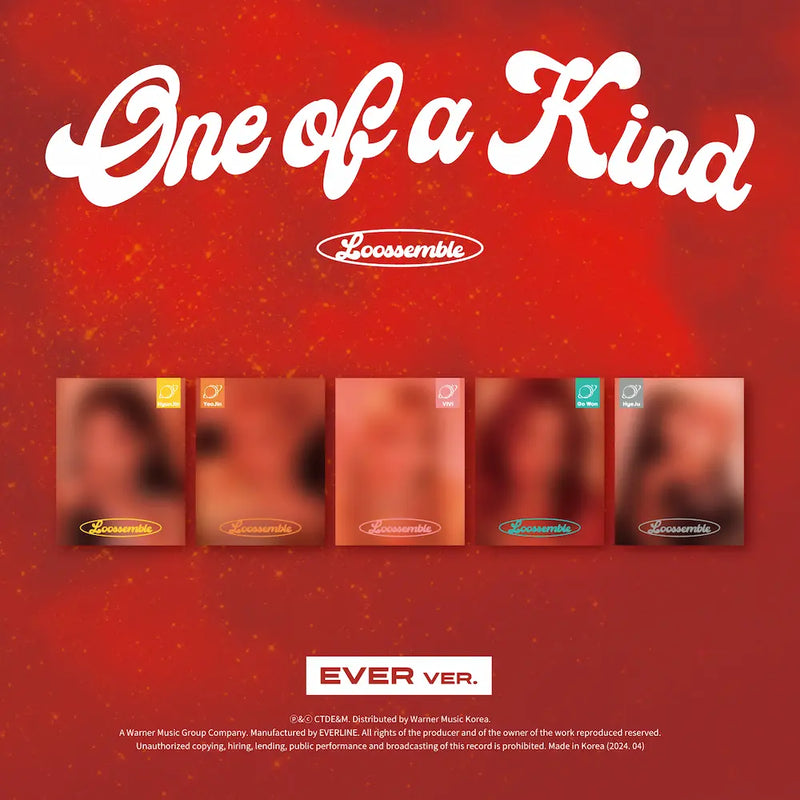 LOOSSEMBLE - 2ND MINI ALBUM - ONE OF A KIND (EVER MUSIC ALBUM)