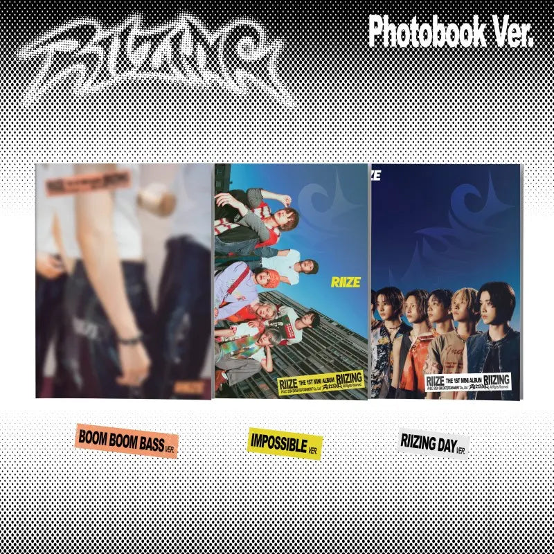 RIIZE - 1ST MINI ALBUM - RIIZING (PHOTOBOOK VER.)