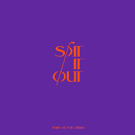 MAMAMOO - SOLAR - 1ST SINGLE ALBUM - SPIT IT OUT