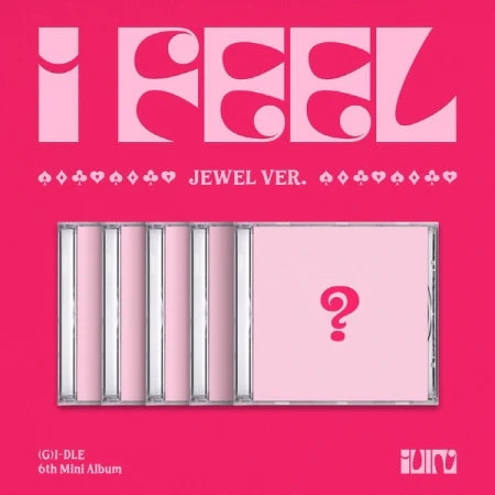 (G)I-DLE - 6TH MINI ALBUM - I FEEL (JEWEL CASE VER.)