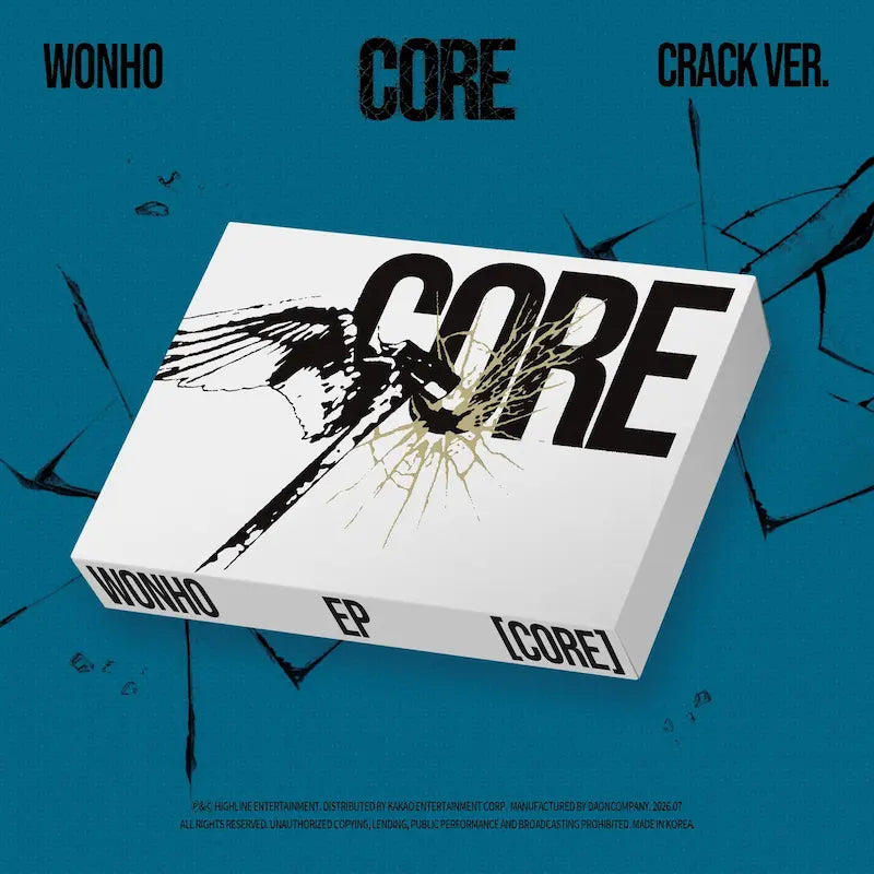 PREORDER) WONHO - EP ALBUM - CORE (CRACK VER.) — Oh Seoul Happy