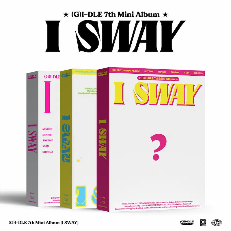 (G)I-DLE - 7TH MINI ALBUM - I SWAY