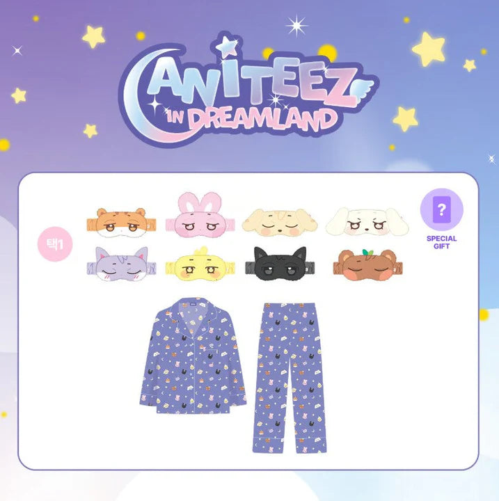 ATEEZ - ANITEEZ IN THE DREAMLAND - OFFICIAL MD - PAJAMA SET