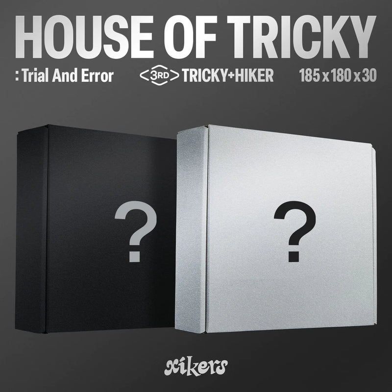 XIKERS - 3RD MINI ALBUM - HOUSE OF TRICKY - TRIAL AND ERROR