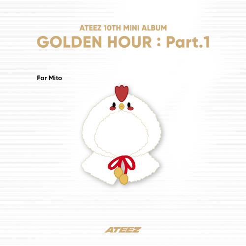 ATEEZ - OFFICIAL MD [GOLDEN HOUR : Part.1] - MITO COCK-A-DOODLE HOODIE
