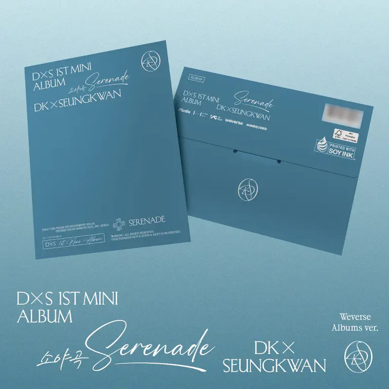 (PREORDER) DK X Seungkwan 1st Mini Album - 소야곡 (Serenade) (WEVERSE ALBUM VER.)
