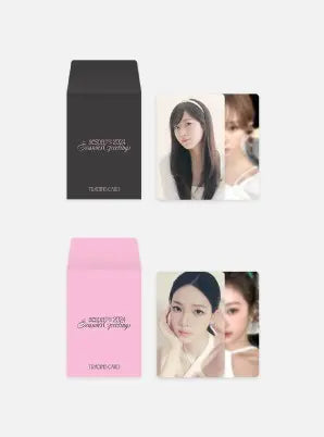 AESPA - 2024 SEASON'S GREETINGS OFFICIAL MERCHANDISE - RANDOM TRADING CARD