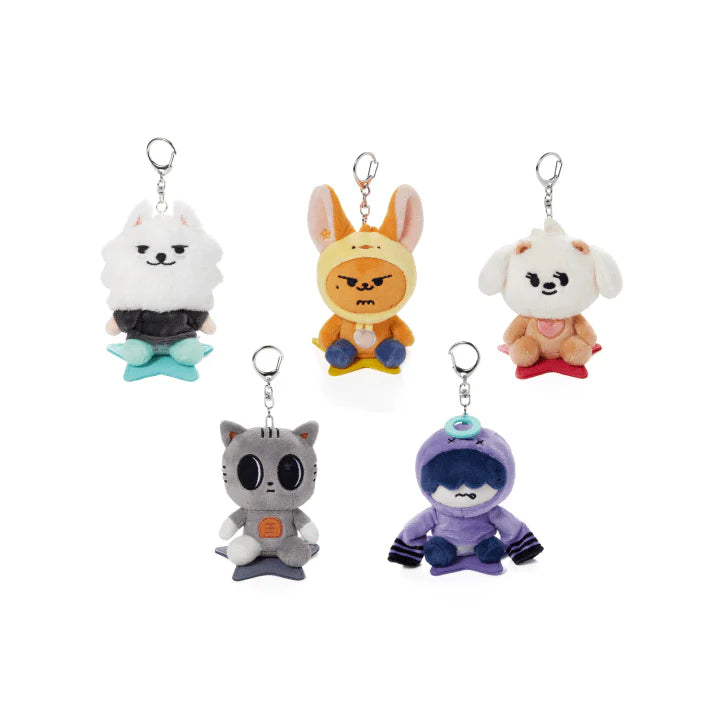 TXT - OFFICIAL CHARACTER MD [PPULBATU] - PLUSH KEYRING with PLATE