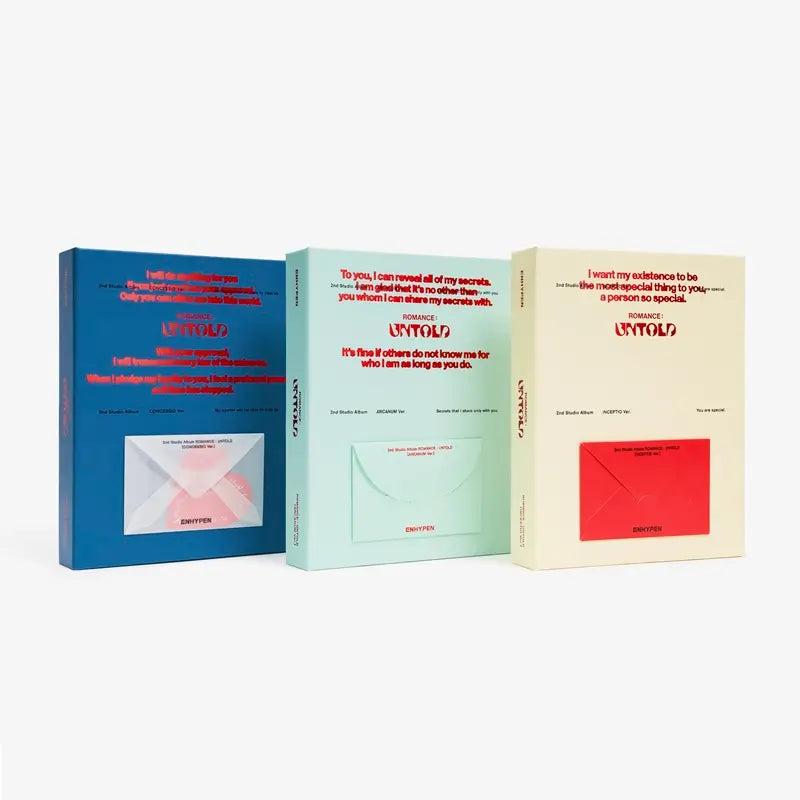 ENHYPEN - 2ND ALBUM - ROMANCE : UNTOLD