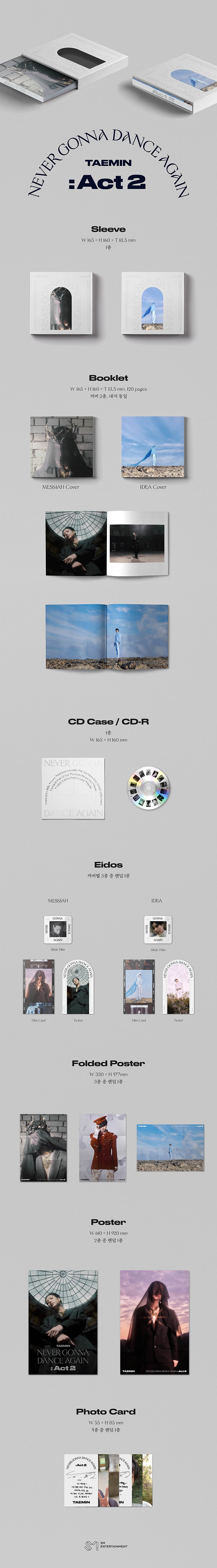 SHINee - TAEMIN - 3RD ALBUM - NEVER GONNA DANCE AGAIN: ACT 2